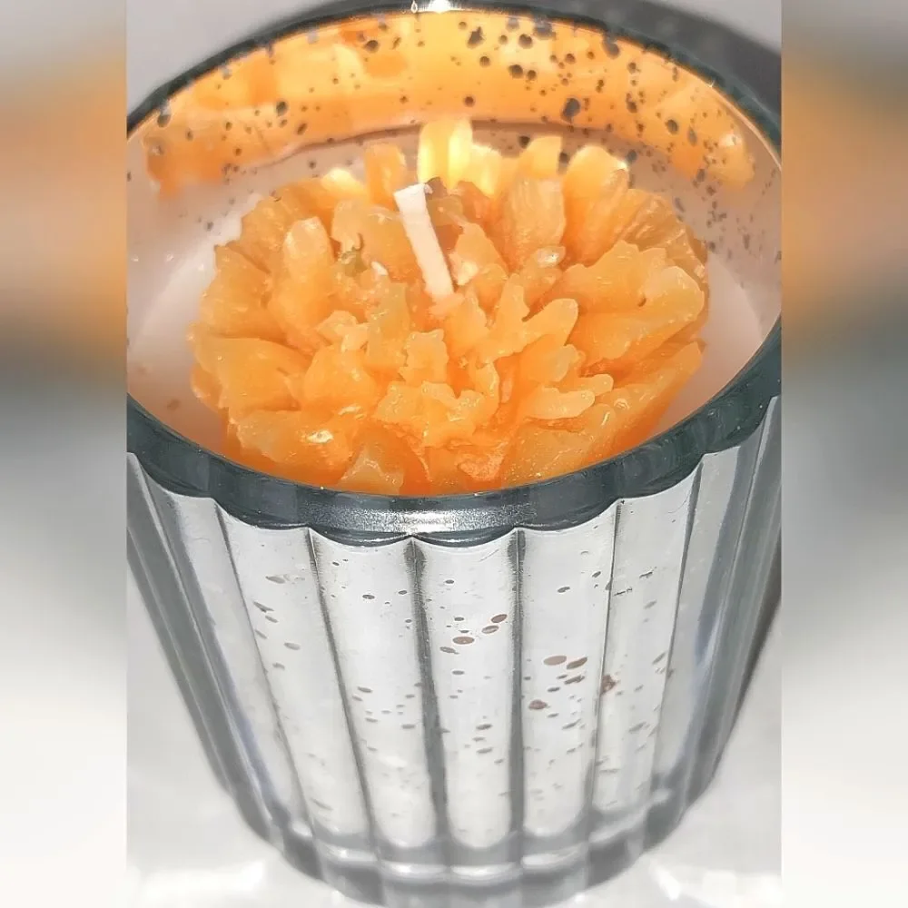 Hand crafted limited edition Abstract magic candle